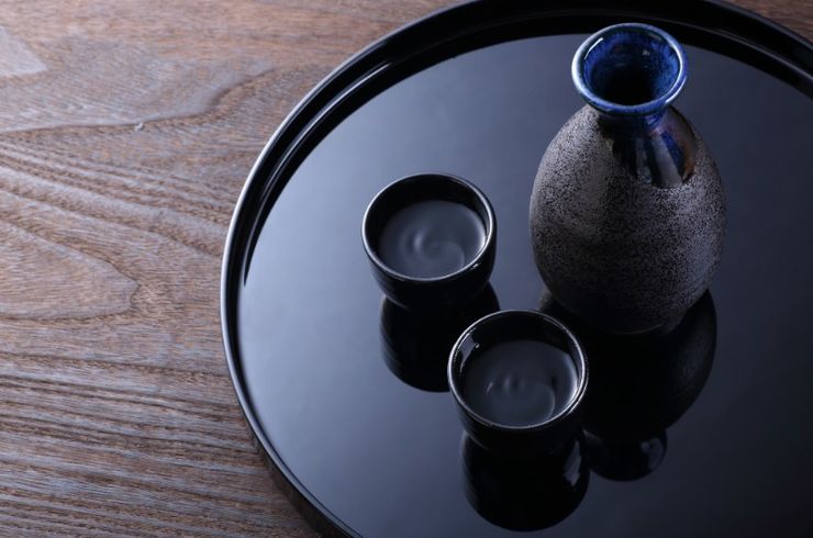 焼酎ボトルキープ　一升瓶　麦　二階堂